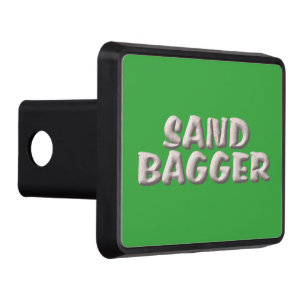 Sandbagger green hitch cover receiver