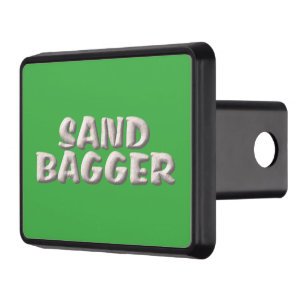 Sandbagger green hitch cover receiver
