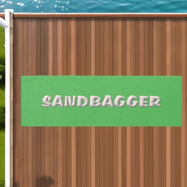 Sandbagger green outdoor runner rug (Insitu (Outdoor 1))