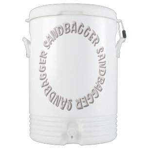 Sandbagger oval Igloo beverage cooler 10 gal