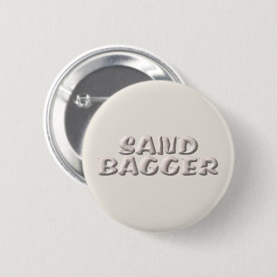 Sandbagger white sands button