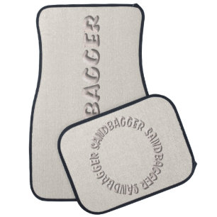Sandbagger white sands car mats front and rear