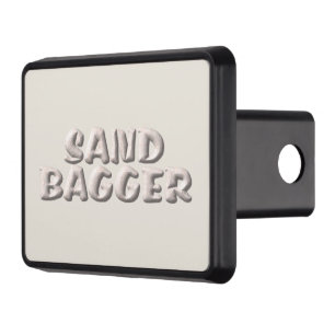Sandbagger white sands hitch cover receiver
