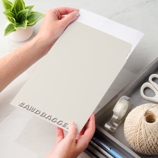 Sandbagger white sands shipping envelope mailers s (Desk)