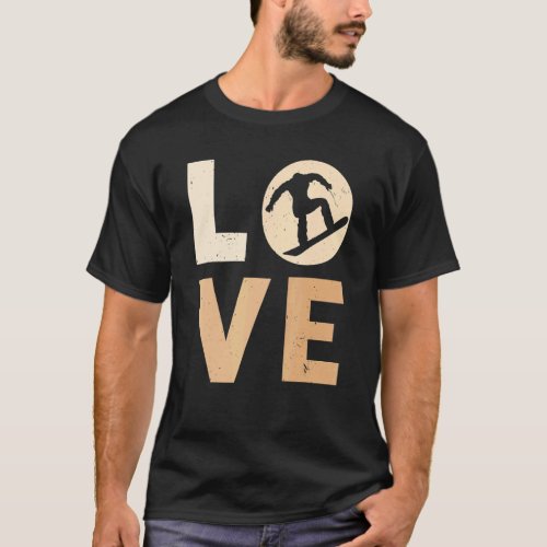 Sandboard Love Boardsport Sand Dune Sandboarding 4 T_Shirt