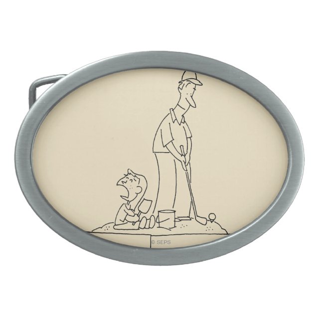 Sandbox Belt Buckle (Front)