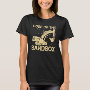 Sandbox Boss  Excavator Driver Heavy Equipment Ope T-Shirt