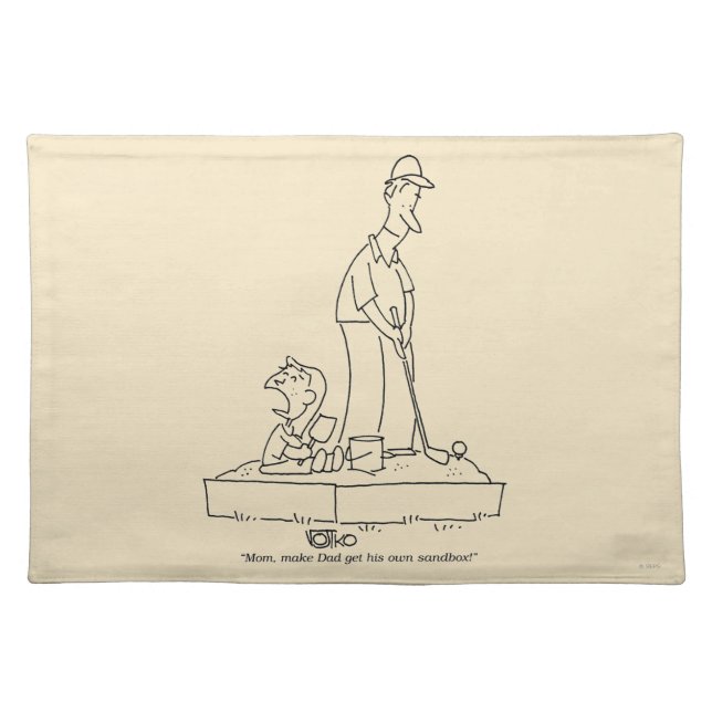 Sandbox Cloth Placemat (Front)