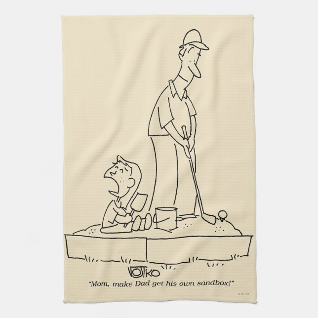 Sandbox Kitchen Towel (Vertical)
