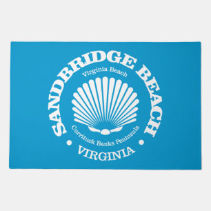 Sandbridge Beach (seashell) Doormat