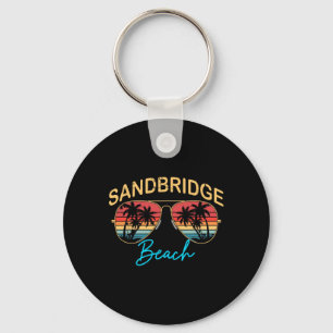 Sandbridge Beach Virginia Men Women Souvenir Surfb Keychain