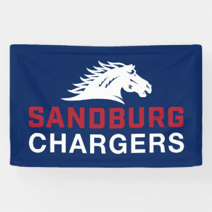 Sandburg Chargers Banner