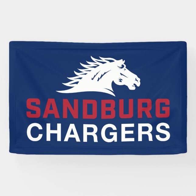 Sandburg Chargers Banner (Horizontal)