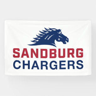 Sandburg Chargers Banner
