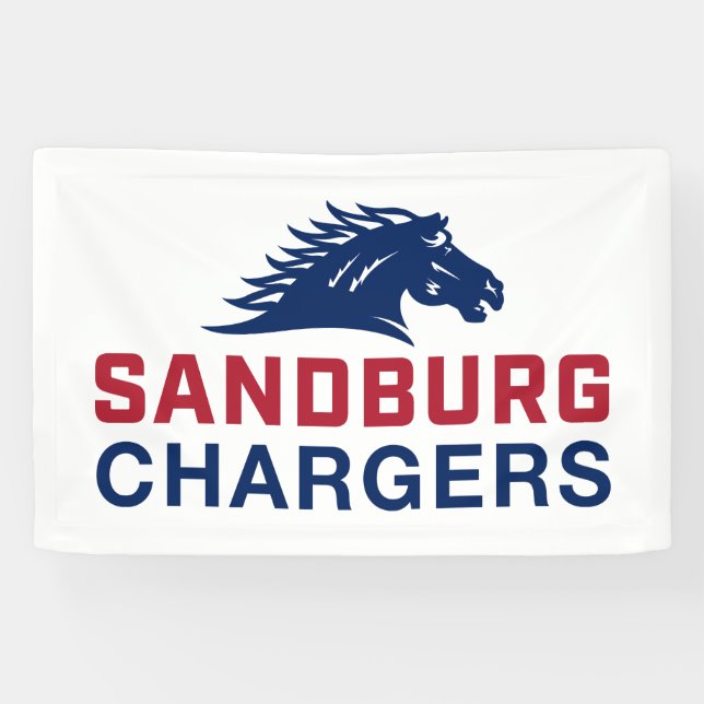 Sandburg Chargers Banner (Horizontal)