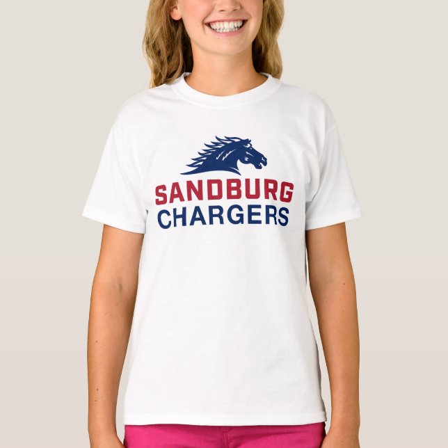 Sandburg Chargers T-Shirt (Front)