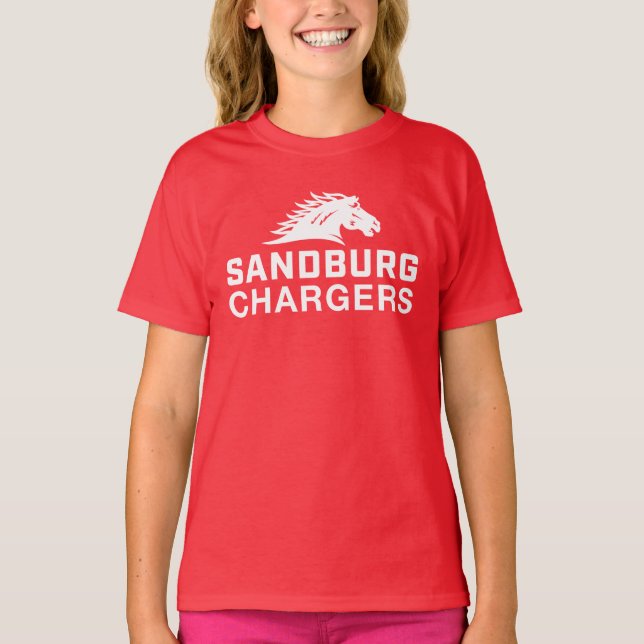 Sandburg Chargers T-Shirt (Front)