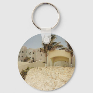 Sandcastle Cancun Keychain