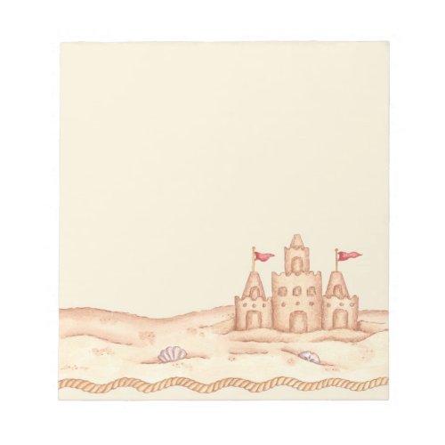 Sandcastle Notepad