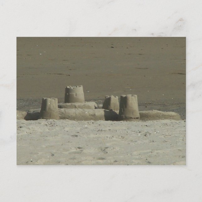 Sandcastle Postcard (Front)