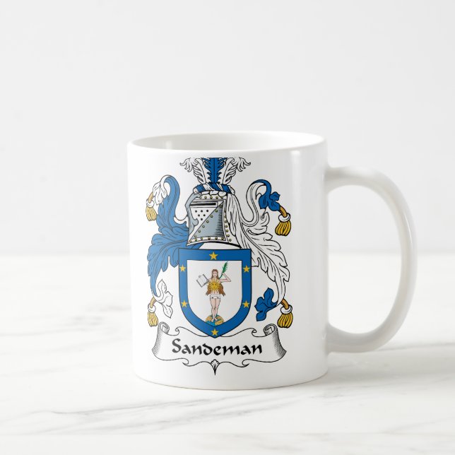 Sandeman Family Crest Coffee Mug (Right)