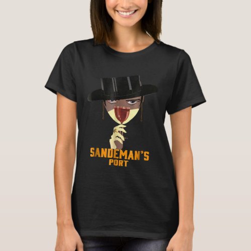 Sandemans Port Vintage Wine Advertisement Art Deco T_Shirt