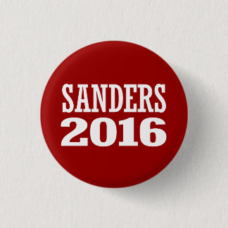 SANDERS 2016 PINBACK BUTTON