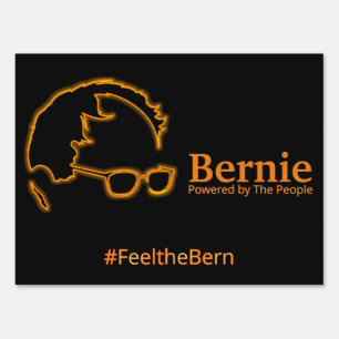 Sanders 2016 Powered by The People Yard Sign