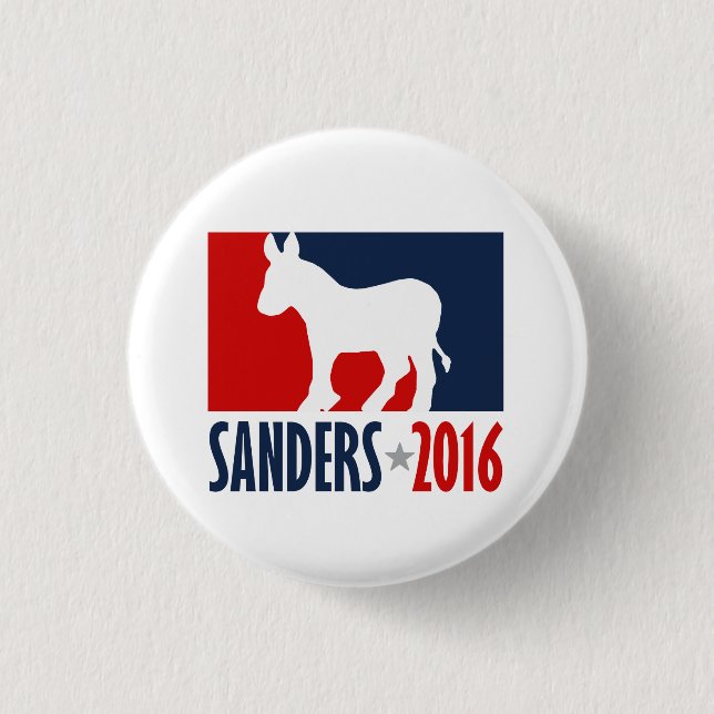 Sanders 2016 Sports Pro Button (Front)