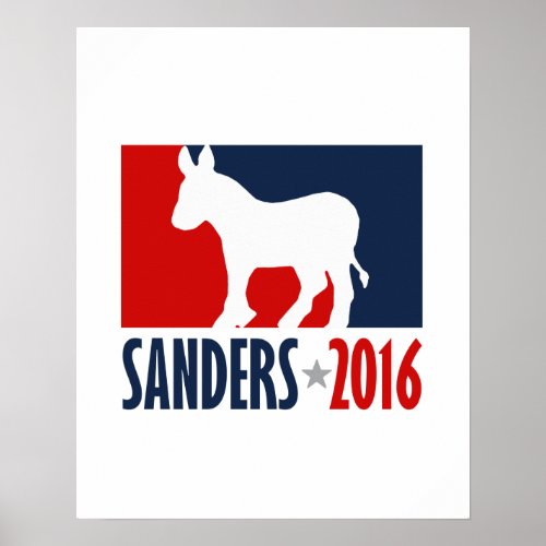 Sanders 2016 Sports Pro Poster