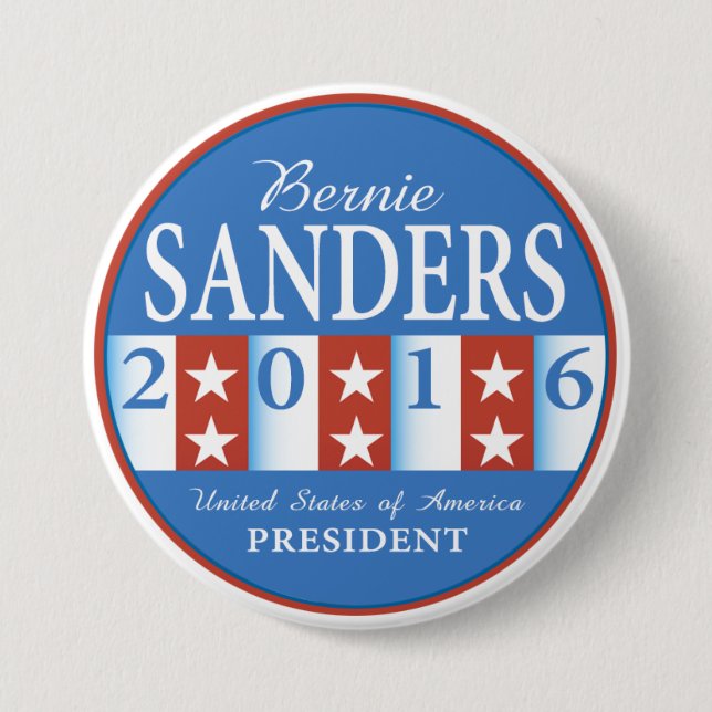 Sanders for President Button (Front)