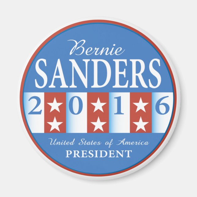 Sanders for President Magnet (Front)