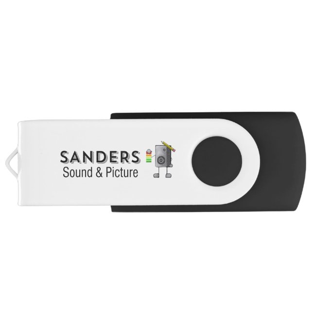 Sanders Sound & Picture Official USB Flash Drives (Back)