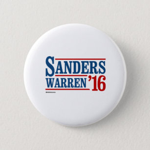Sanders Warren 2016 Button