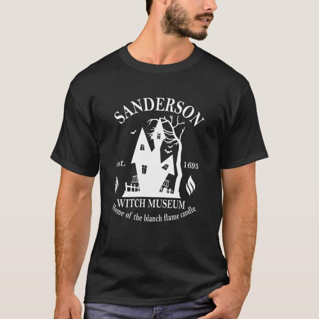 Sanderson 1693 Witch Museum Funny T-Shirt (Front)
