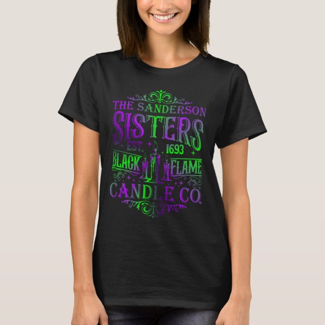 Sanderson Sister's Candle Company T-Shirt (Front)
