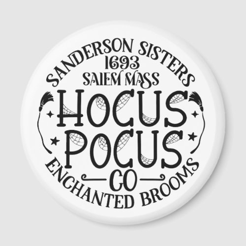 Sanderson Sisters Hocus Pocus Halloween Magnet