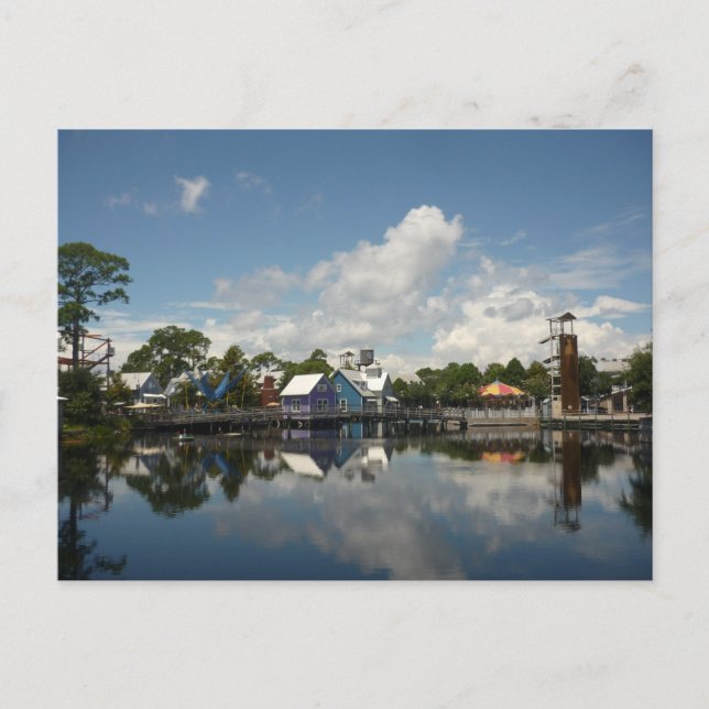 Sandestin Baytown Water Reflection Postcard (Front)