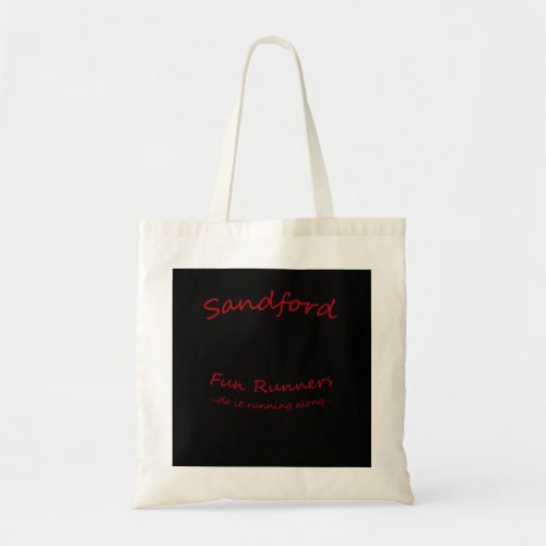 Sandford Fun Run  Tote Bag