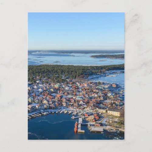 Sandhamn Stockholm archipelago Sweden Postcard