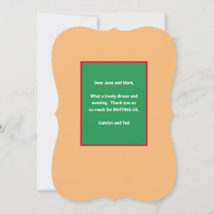 SANDHILL CRANE FAMILY/THANK YOU CARD Flat Card