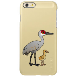 Sandhill Crane with Chick Incipio Feather® Shine iPhone 6 Plus Case