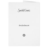 Sandhill Cranes Cards (Back)