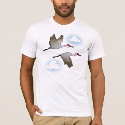 Sandhill Cranes in Flight T-Shirt