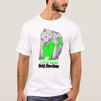 Sandhoff Disease Child Awareness Papa Bear Support T-Shirt