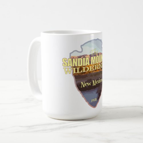Sandia Mountain WA arrowhead Coffee Mug
