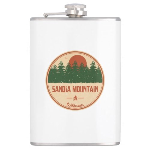 Sandia Mountain Wilderness Flask