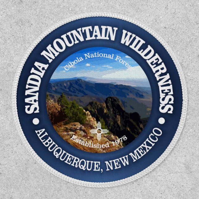 Sandia Mountain Wilderness Patch (Front)
