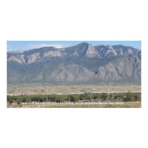 Sandia Mountains at Bernalillo New Mexico Card