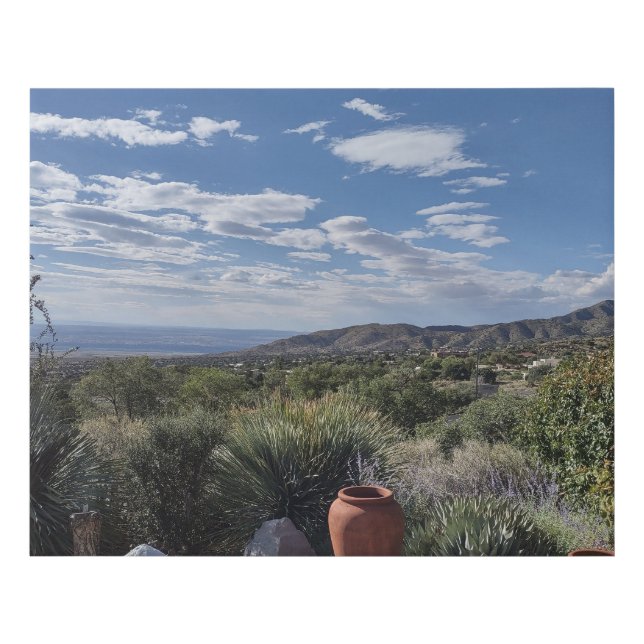 Sandia Mountains Landscape Print (Front)